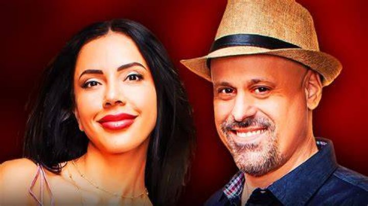 90 Day Fiance couple Gino Palazzolo and Jasmine Pineda close-up photos