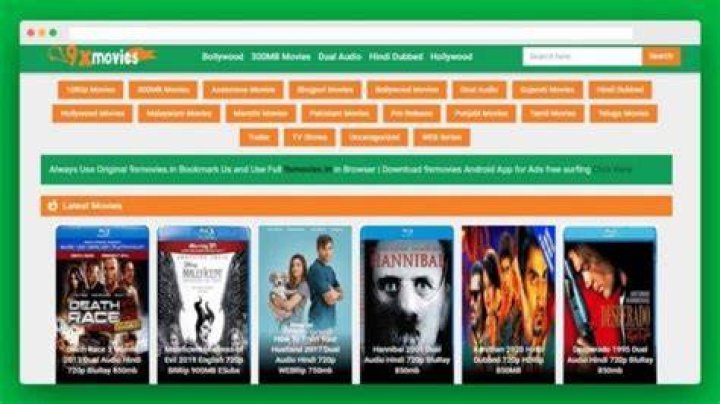 9xmovies downloading a movie site?