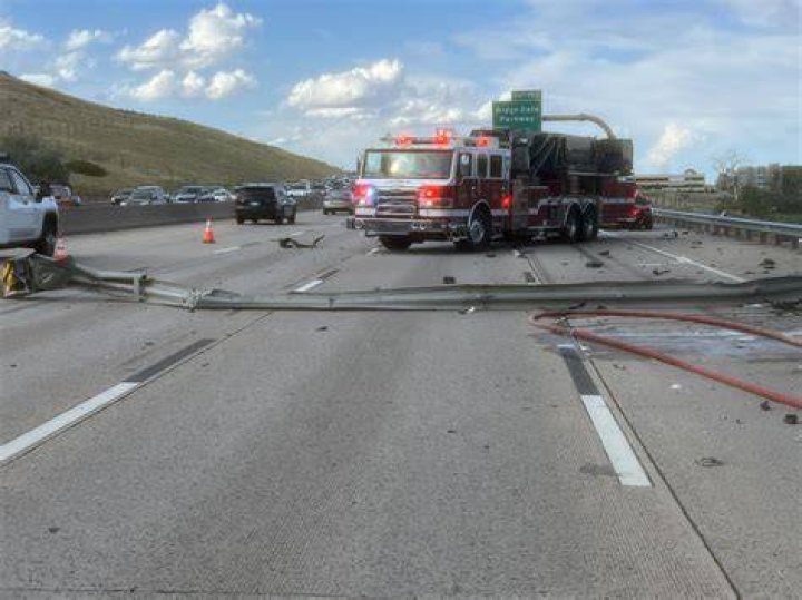  A crash and fire closed the M40 in Warwick today