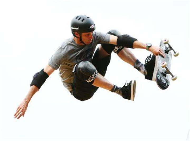 A Professional Skateboard Player 