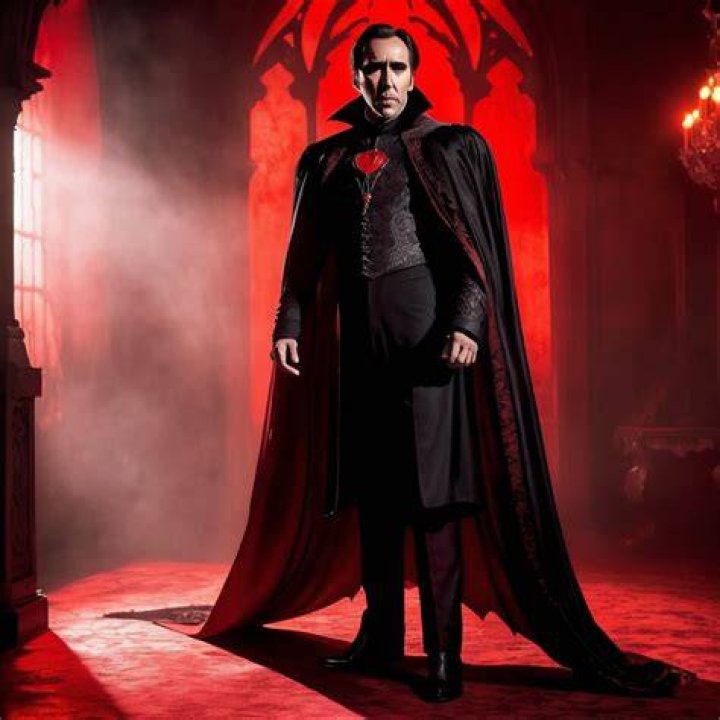 A shot of Dracula from Netflix's Castlevania