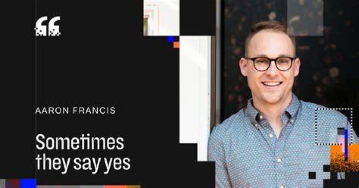 Aaron Francis is a sociable and outgoing Libra