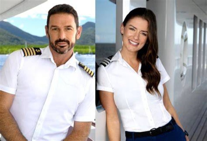 Aesha Scott and Captain Jason Chambers on Below Deck Down Under Season 1