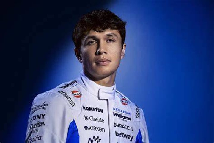 Alex Albon Posing