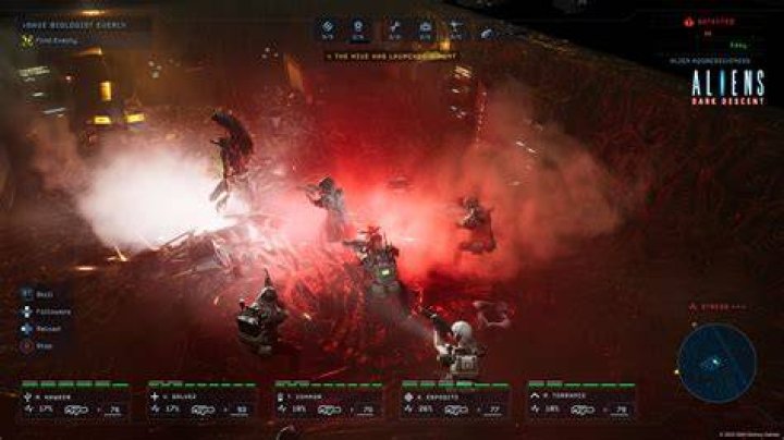 Aliens Dark Descent trailer screenshot