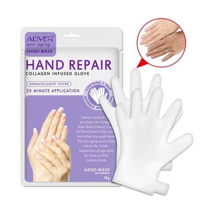 ALIVER Anti-aging Hand Repair Collagen Infused Glove