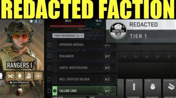 All Redacted Faction DMZ Missions Guide in Warzone 2
