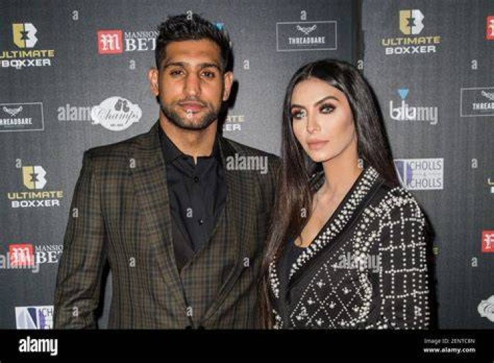  Amir Khan and, Faryal Makhdoom with their daughter Lamaisah