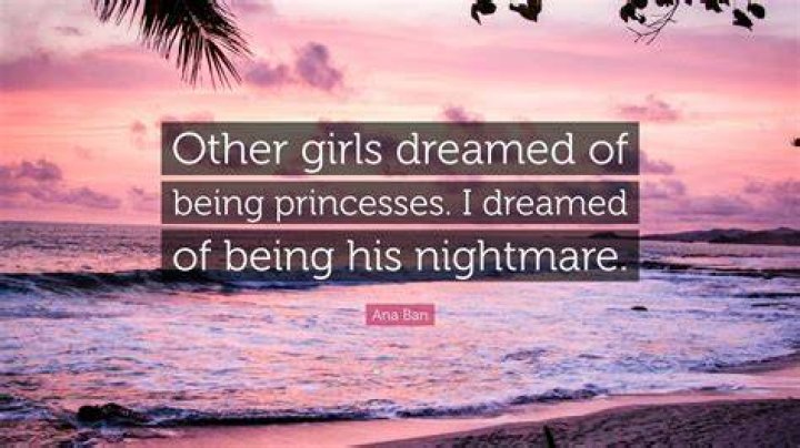  Ana dreamed of being an actress from the age of 12 and spent four years at the National Theatre School of Havana
