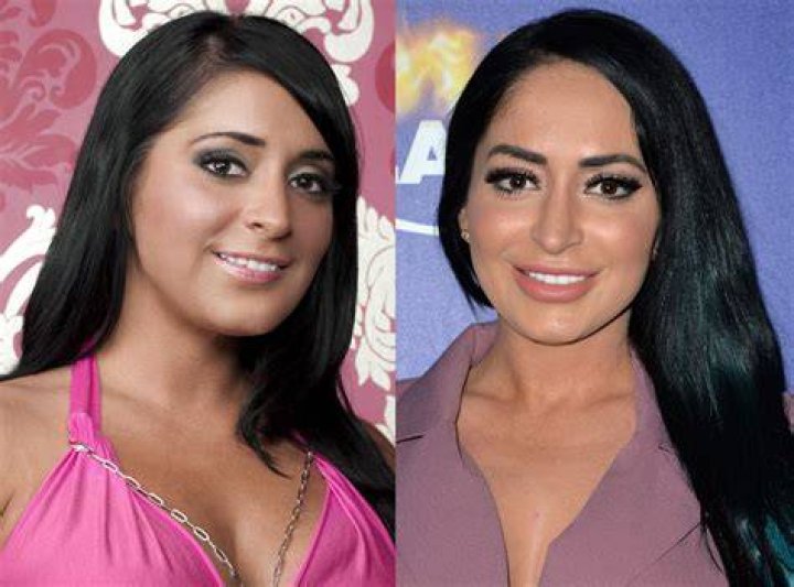 Angelina Pivarnick on Jersey Shore Family Vacation.