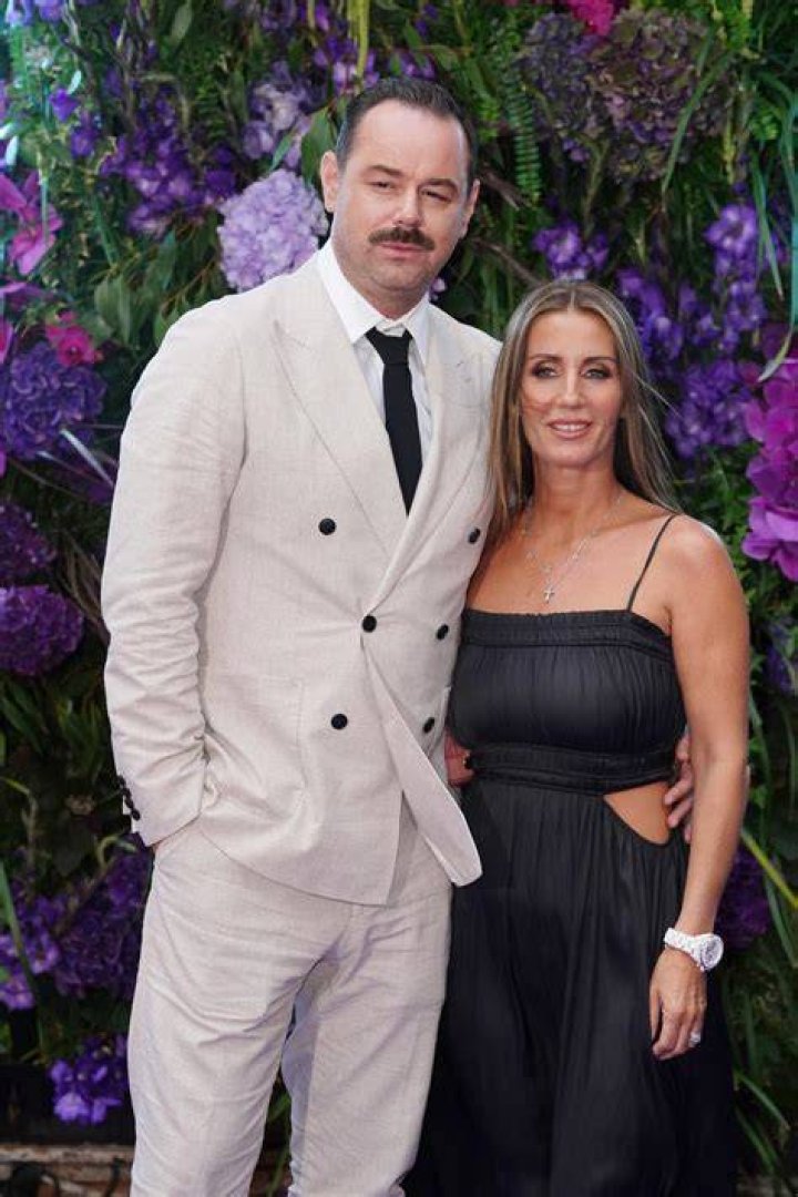 Annette alongside Danny Dyer's Mick in EastEnders in 2017