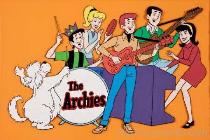 Archie playing guitar