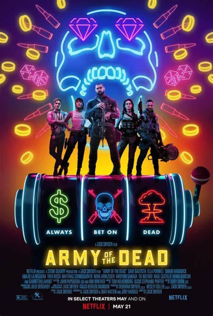 Army of The Dead is a live action movie that could make a great anime series