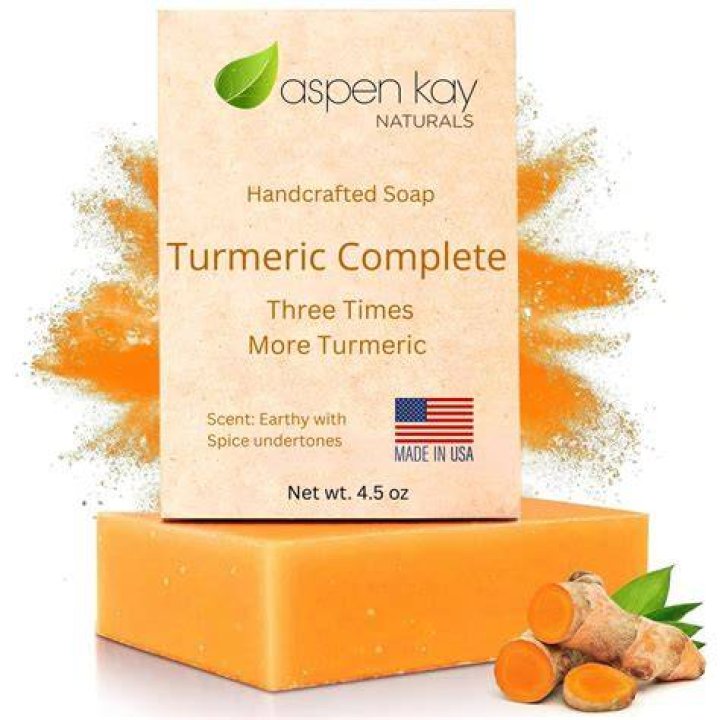 Aspen Kay Naturals Turmeric Soap Bar