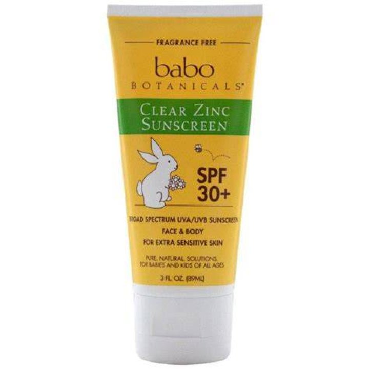 Babo Botanicals Clear Zinc Sunscreen SPF 30