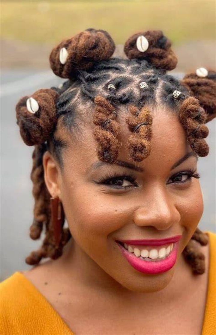 Bantu knots hairstyles