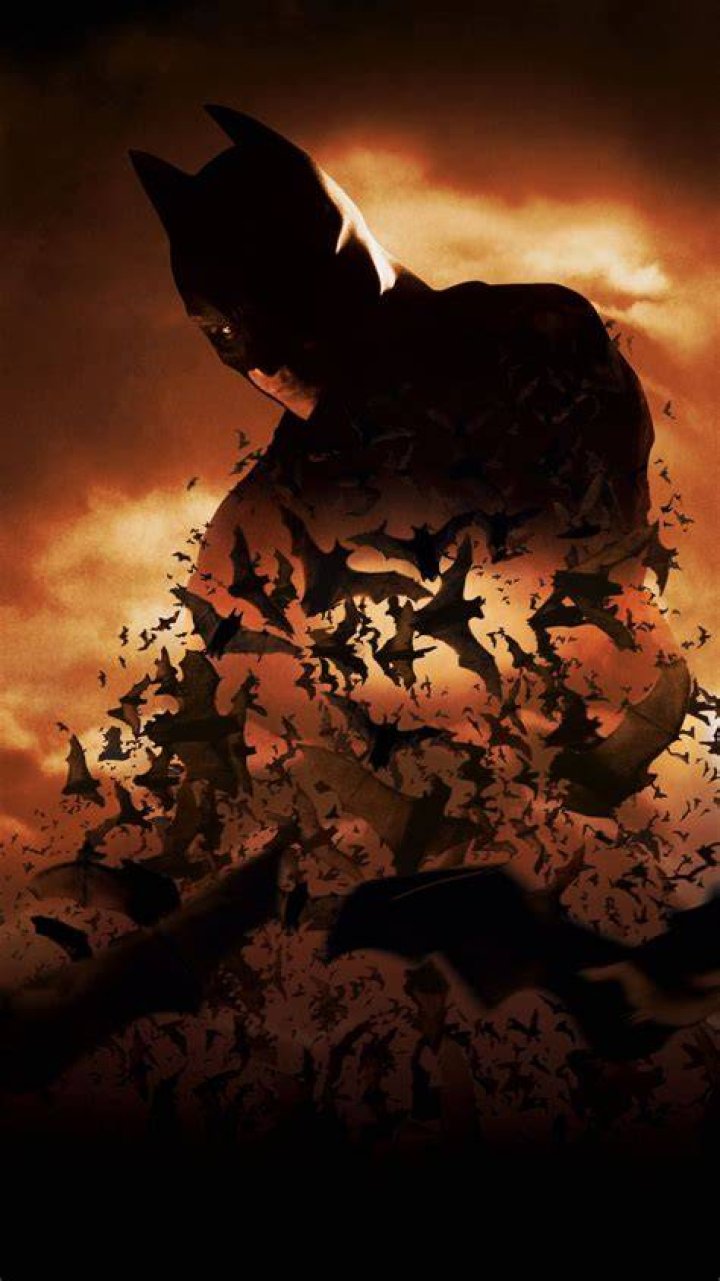 Batman surrounded by the infected