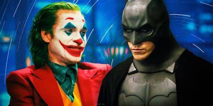 Batman wandering with Joker's head