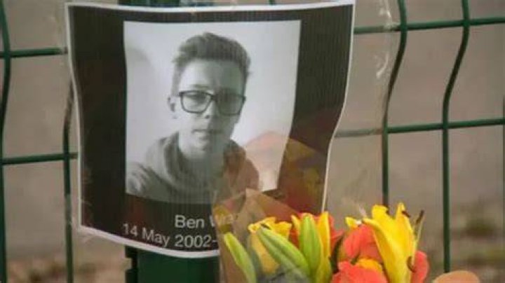  Benjamin Wragge, 13, died after accidentally being shot in the neck with an air rifle in Thurston, Suffolk