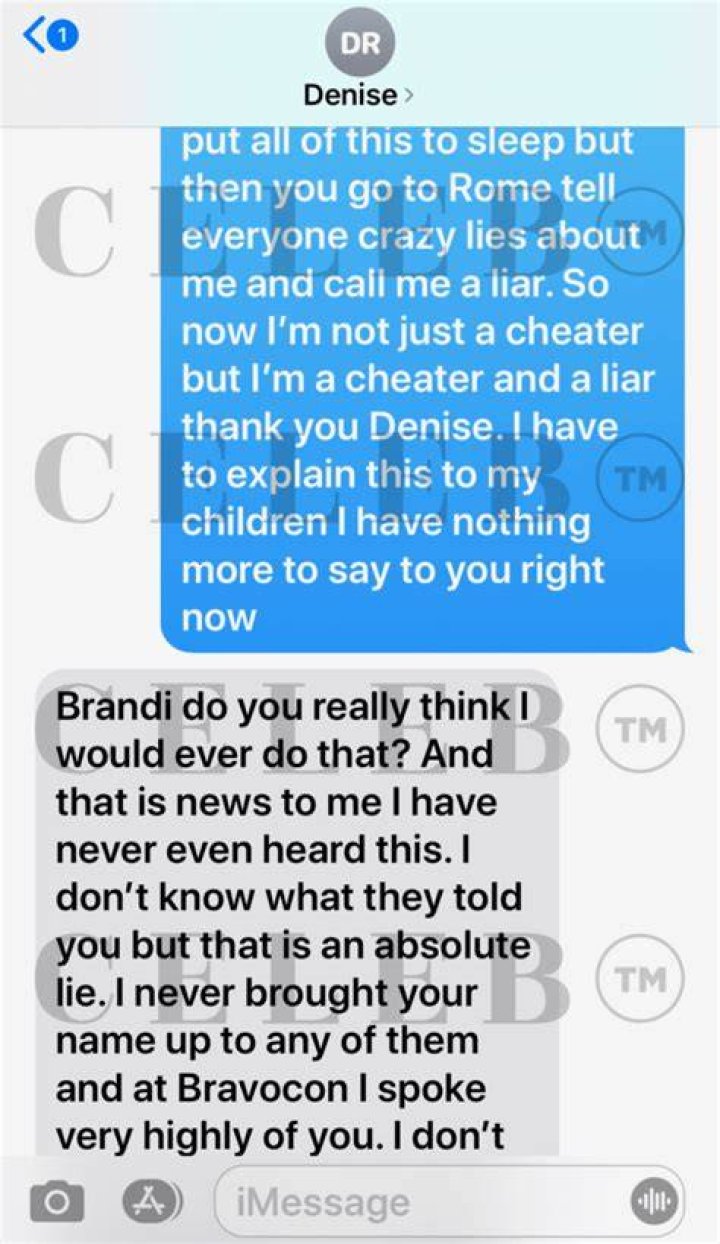 Brandi Glanville texts