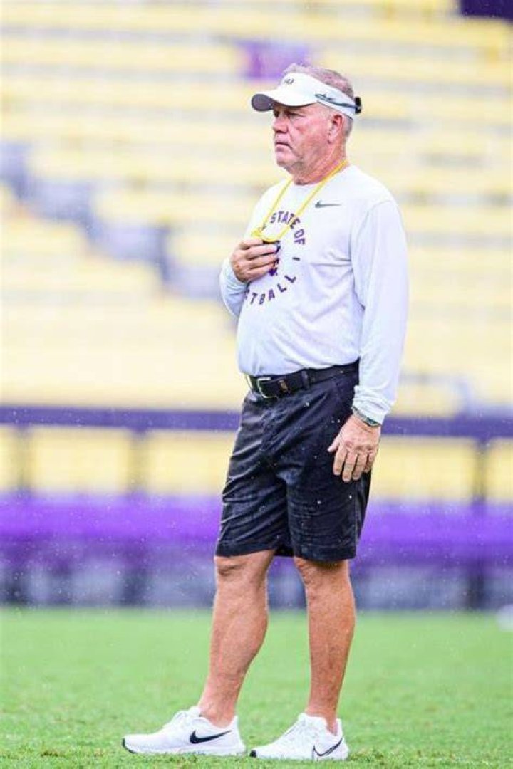 Brian Kelly Pictured While Coaching