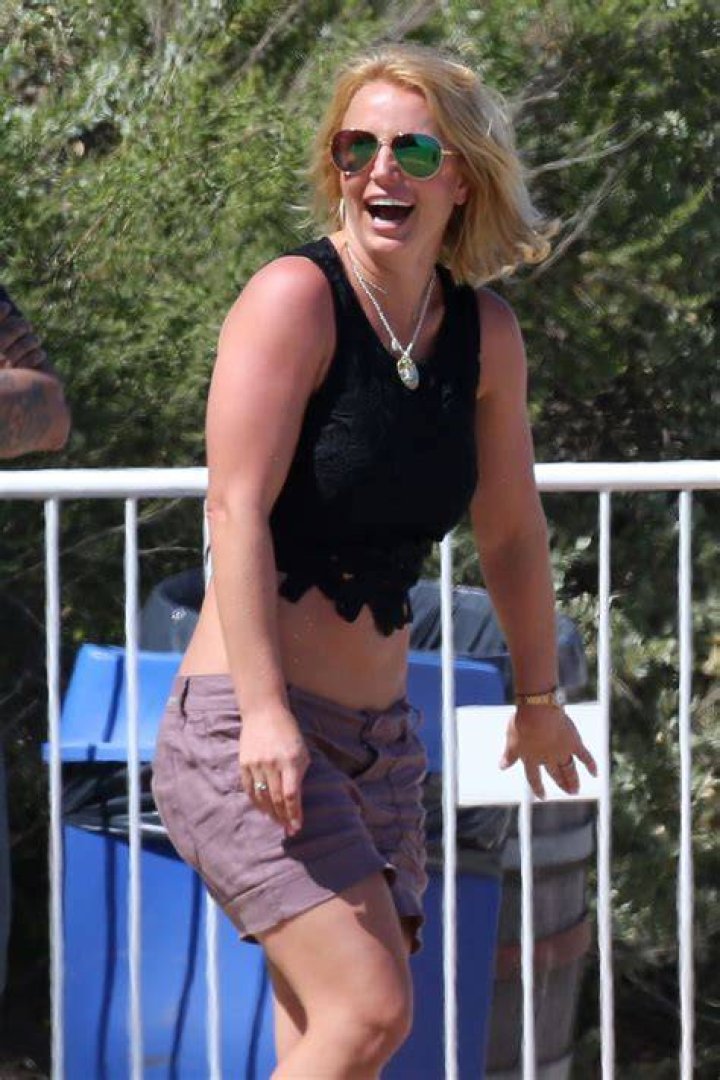 Britney Spears At The Beach