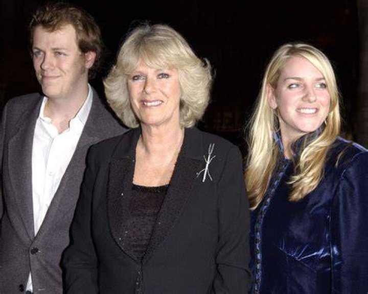 Camilla and Andrew with their two children Laura and Tom
