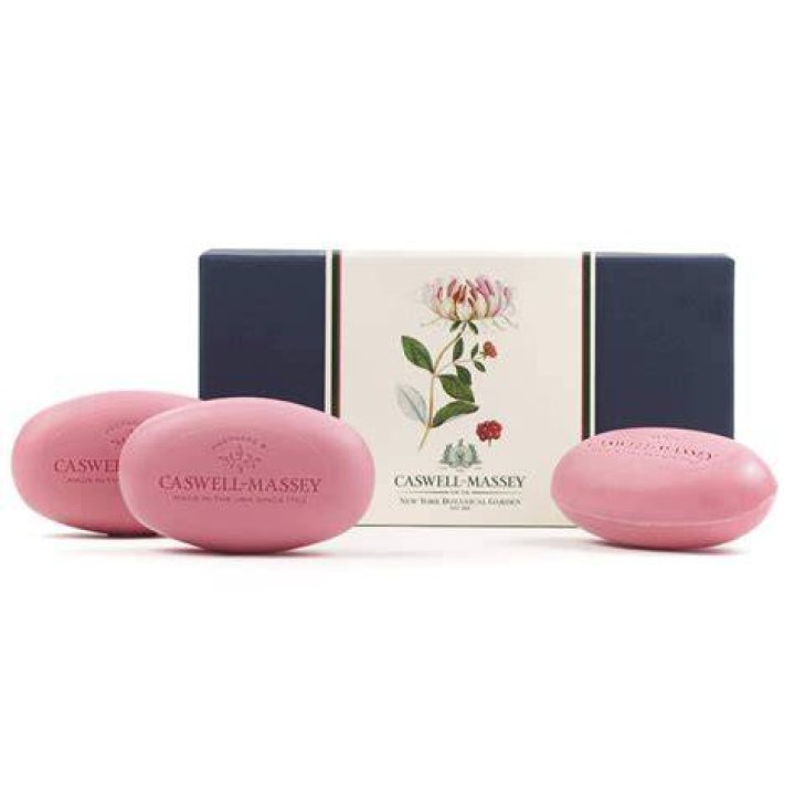 Caswell-Massey Honeysuckle Three-Soap Set
