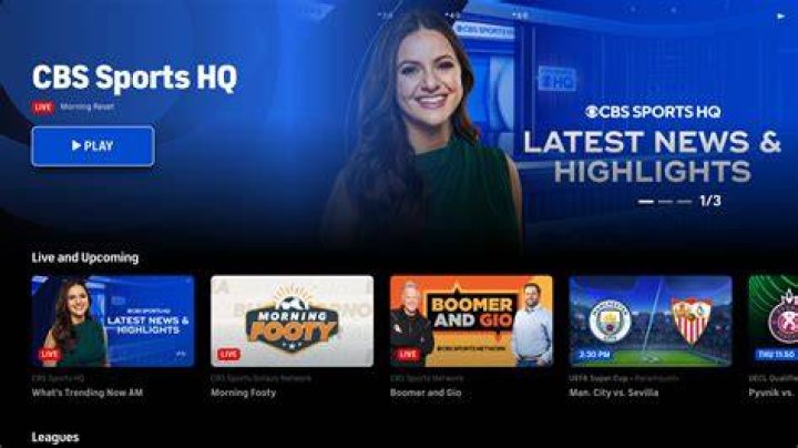 CBS Sports app