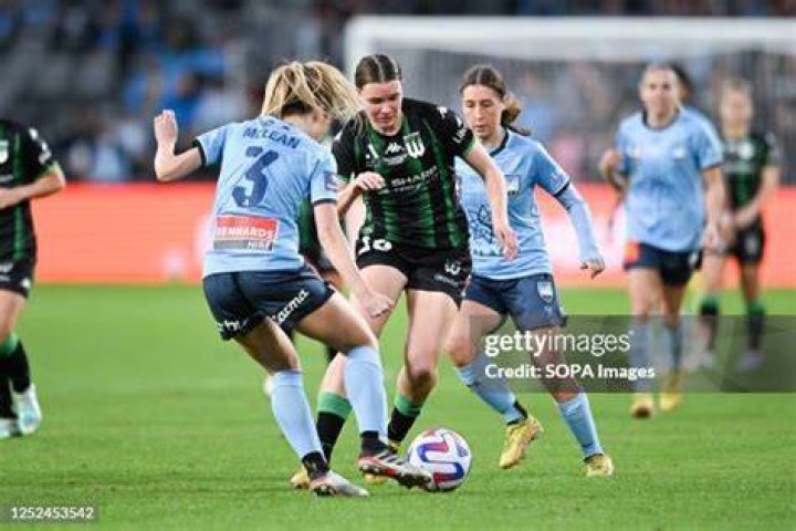 Charlotte McLean In Action For Sydney FC In January 2022