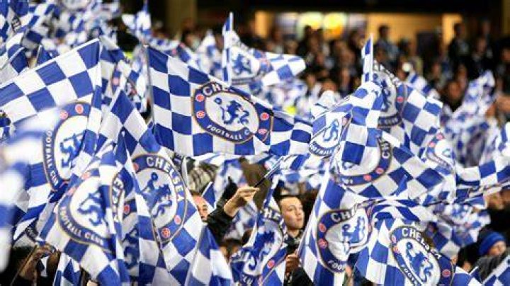 Chelsea supporter Wett isn't afraid to show off her colours