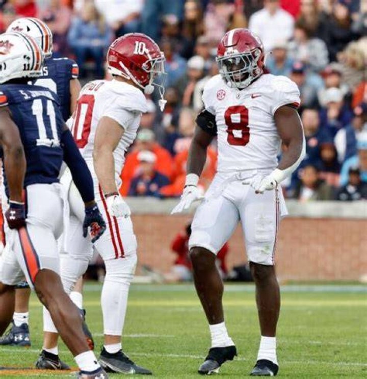 Christian Harris on the field