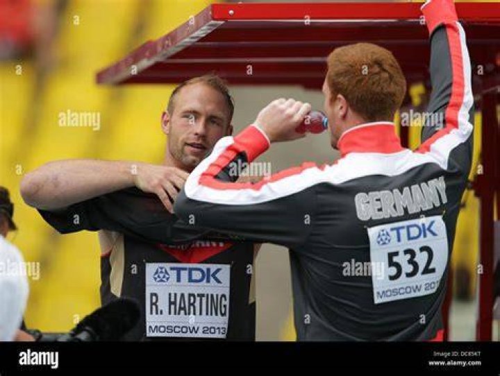 Christoph Harting and his brother, Robert Harting
