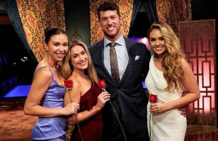 Clayton Echard on The Bachelor by water 