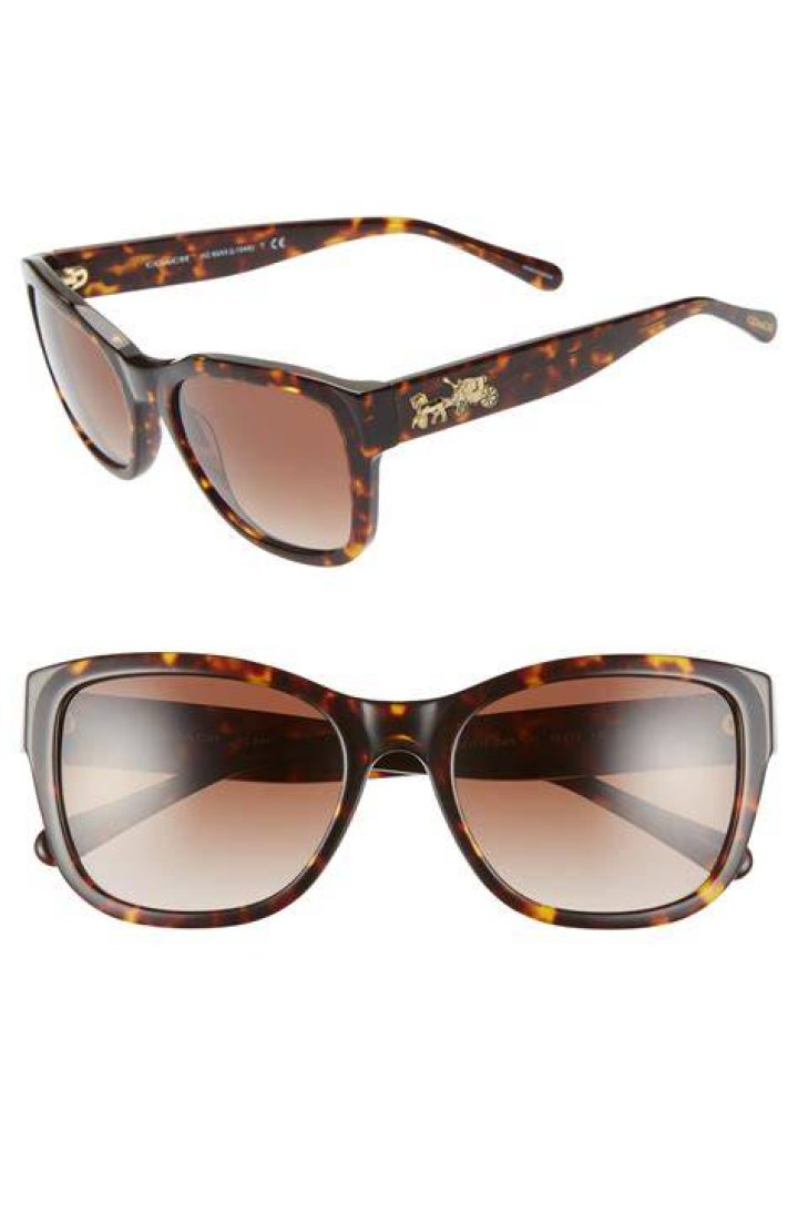 Coach Dark Tortoise Sunglasses