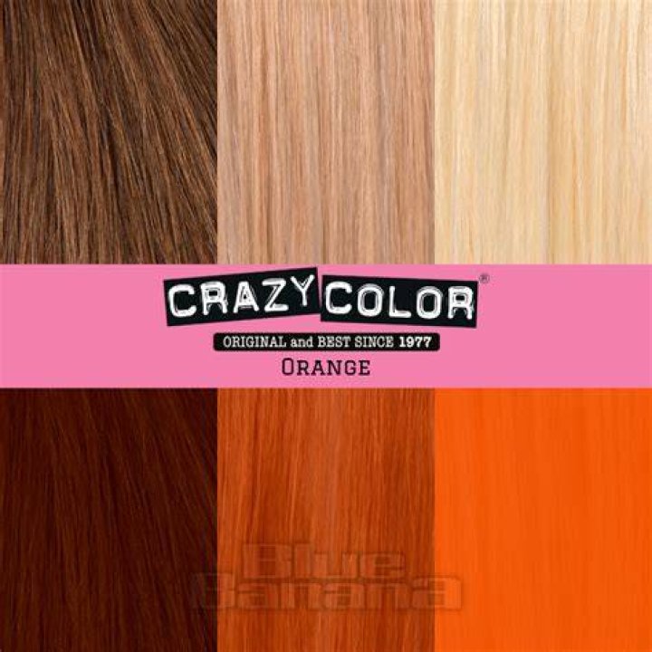 Crazy Color Orange Hair Dye