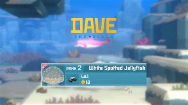 Dave the Diver White Spotted Jellyfish Inventory