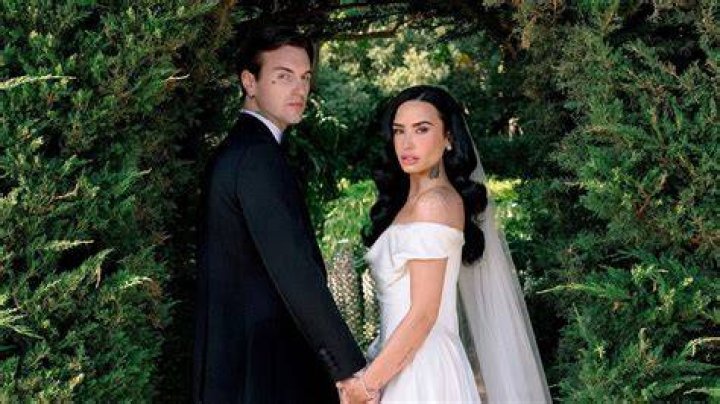  Demi was wed to first hubby Freddy Moore at the time