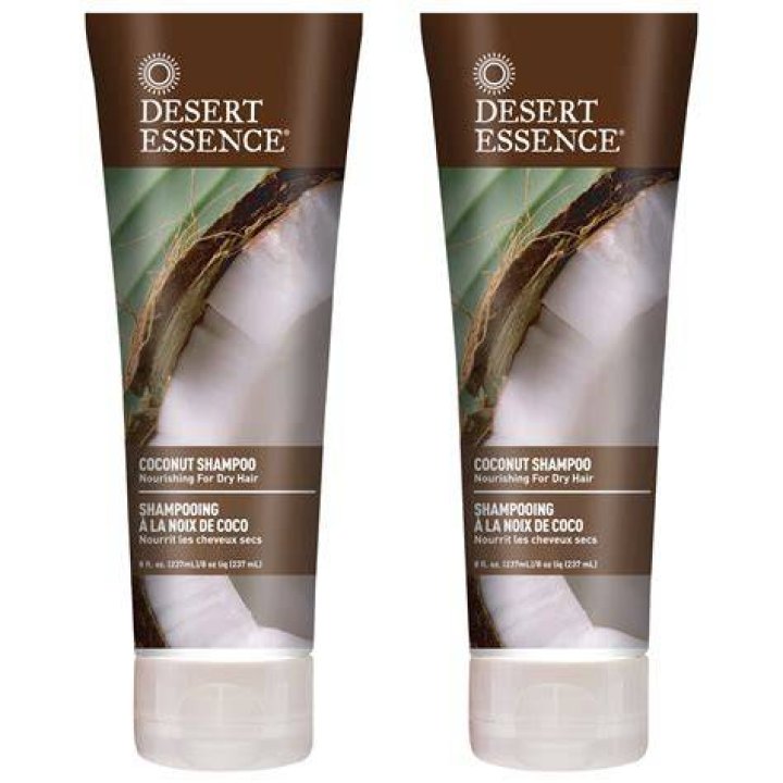 Desert Essence Coconut Shampoo - Pack of 2