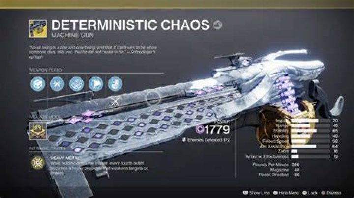 Destiny 2 Arc Exotic LMG