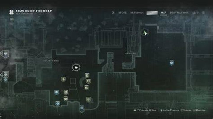 Destiny 2 X&ucirc;r Map Location Inventory