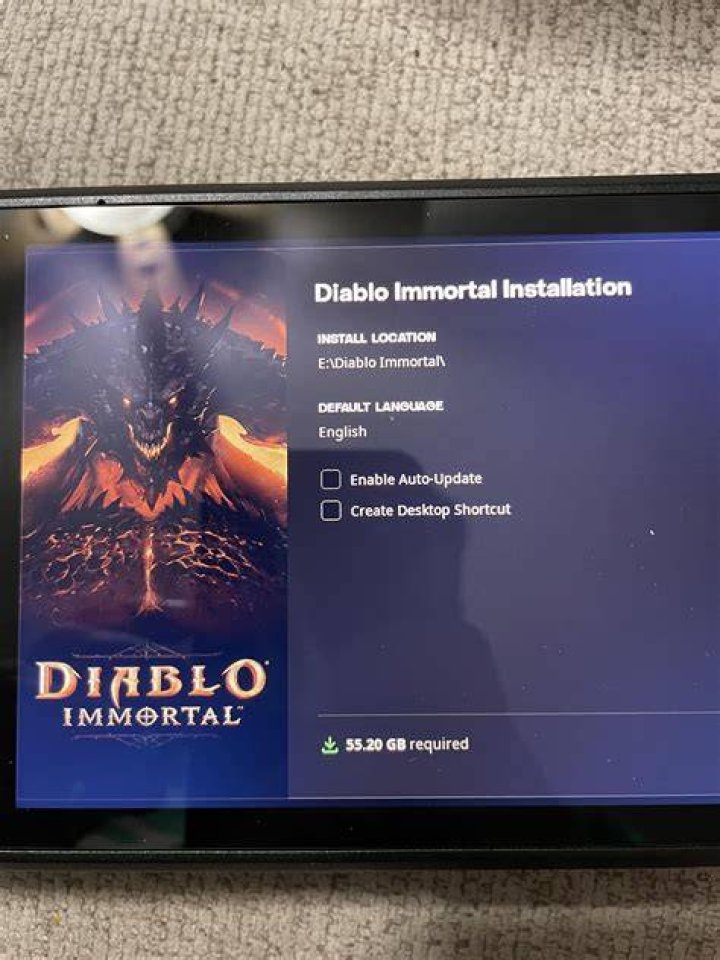 Diablo 4 install size