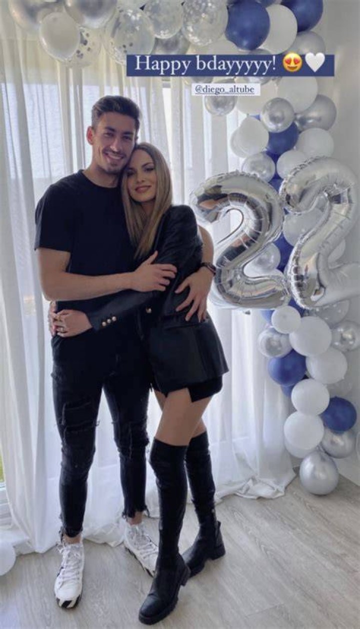 Diego Altube with his girlfriend (Source: tumblr.com)
