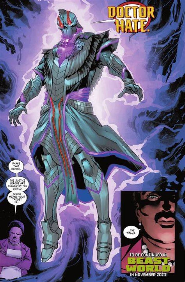 Doctor Hate's appearance