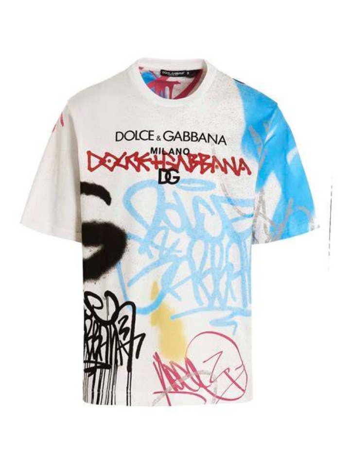 Dolce & Gabbana&rsquo;s Graffiti Irregular Sunglasses