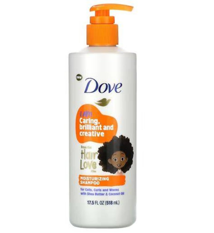 Dove Moisturizing Shampoo for Coils, Curls, and Waves
