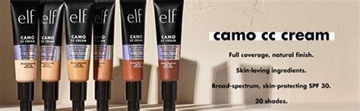 e.l.f. Camo CC Cream, Color-Correcting Full Coverage Foundation With SPF 30