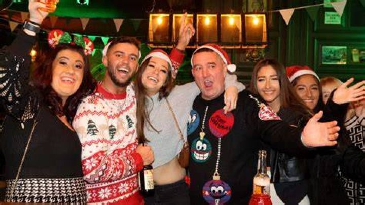Elle was with Christmas revellers in a pub's heated outdoor area festooned with fairy lights when she was shot
