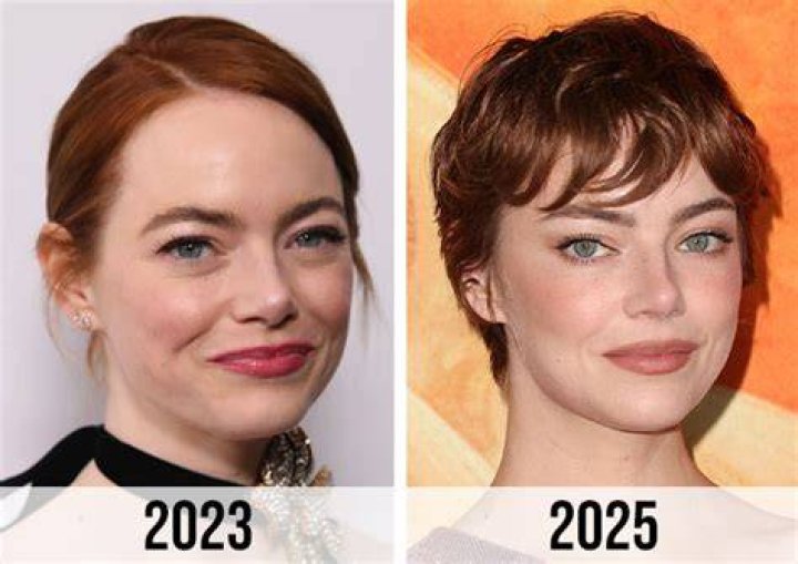 Emma looks very different in real life, in a stream of photos on Instagram