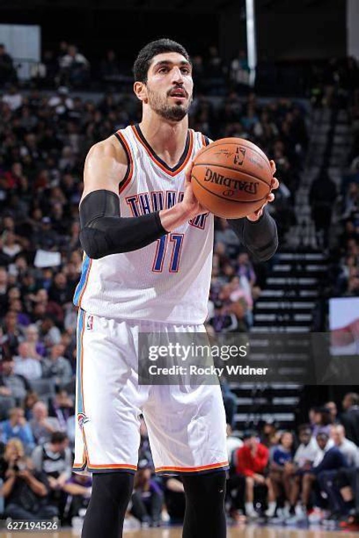 Enes Kanter With Oklahoma City Thunder